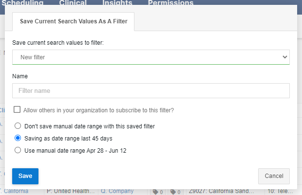 How To: Create and Save Custom Billing Filters